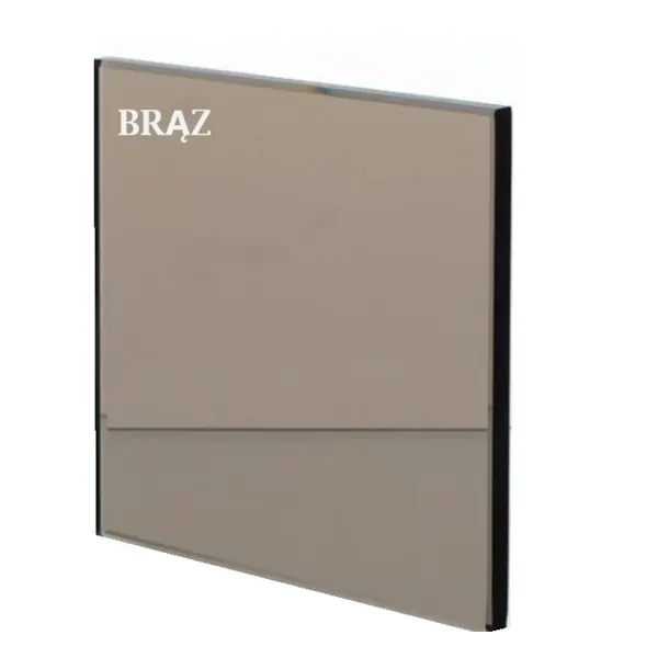 Szkło brązowe do balustrad